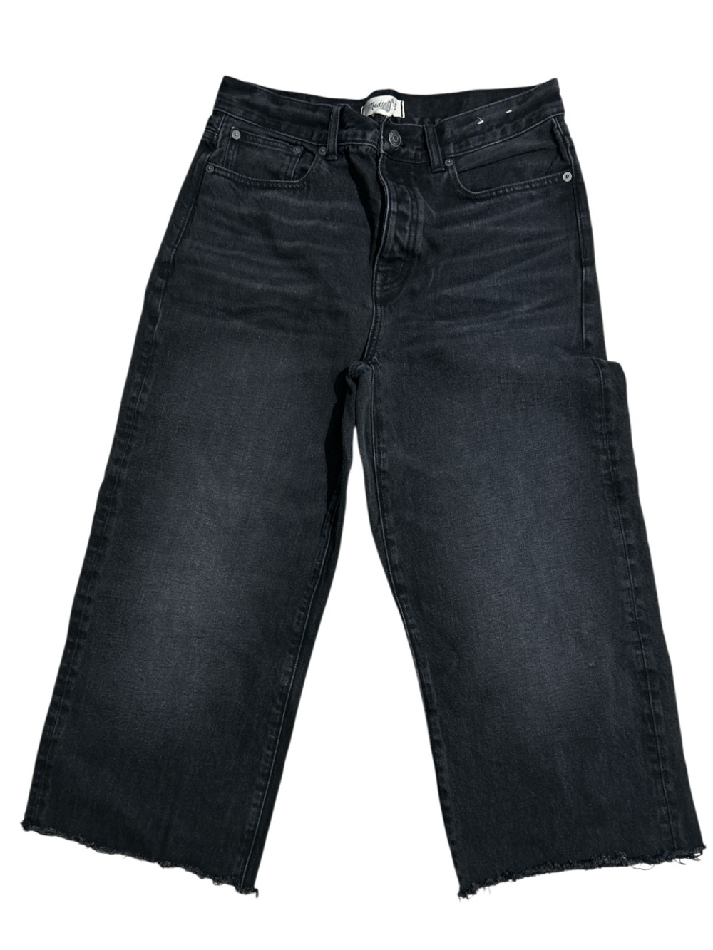 Madewell LOW-SLUNG
BAGGY Black Size 26 raw hem